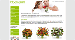 Desktop Screenshot of bloemen.nl