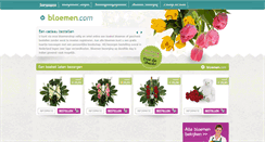 Desktop Screenshot of bloemen.com