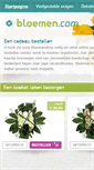 Mobile Screenshot of bloemen.com